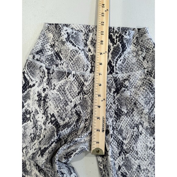 Alo Leggings Womens Small High Rise Snakeskin Athleisure Athletic Yoga Gym Dance - Picture 5 of 7